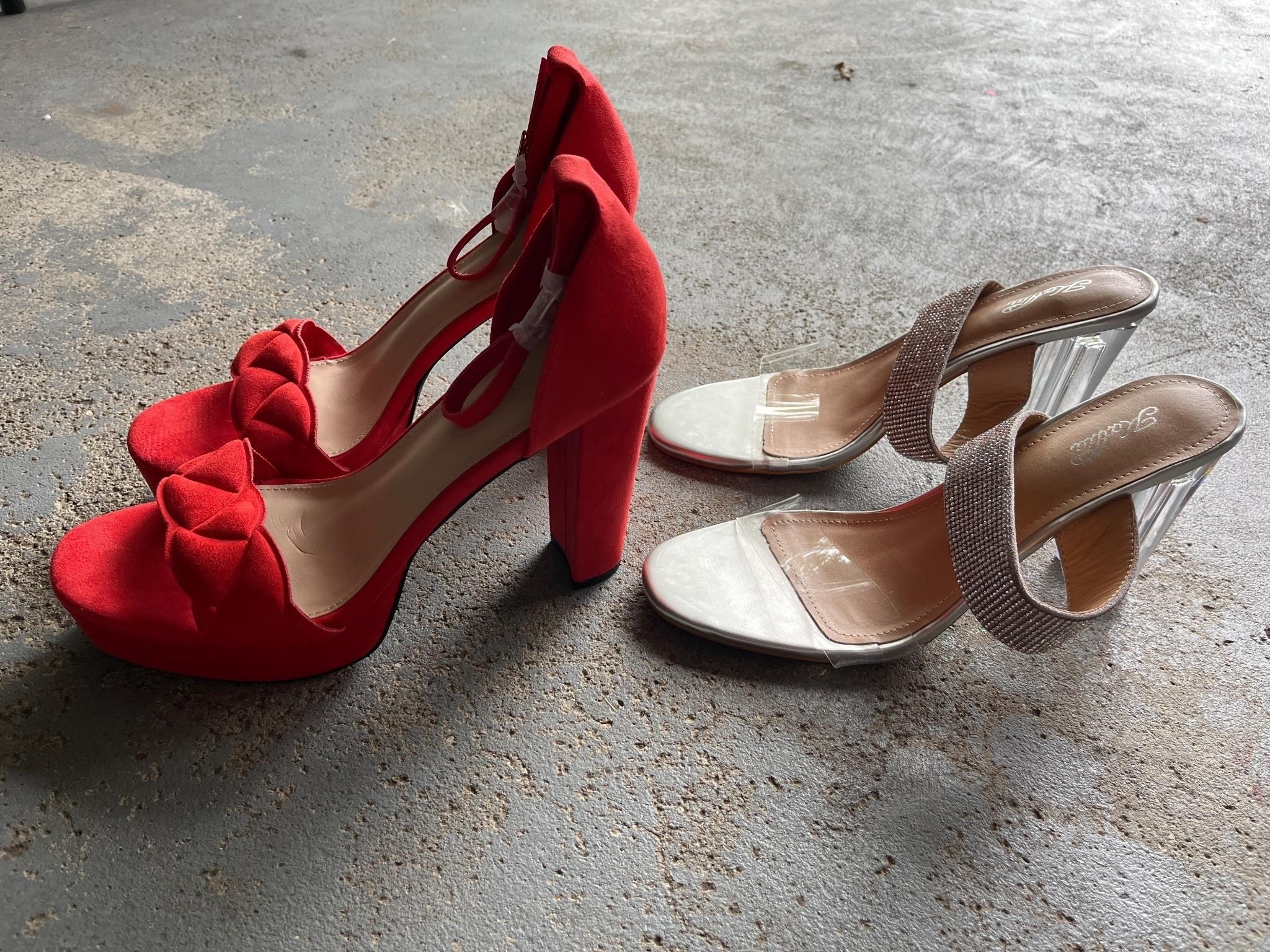 Two pairs of heels. shoes