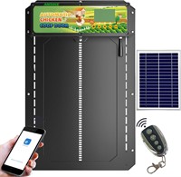 $189  Solar Automatic Chicken Coop Door APP Contro