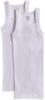 Large 2(x)ist Men's 2 Pack Square Cut Tank Top