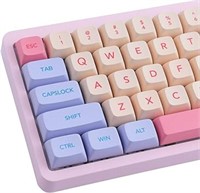 Hyekit PBT Keycaps 132 Keys Marshmallow Keycaps Dy