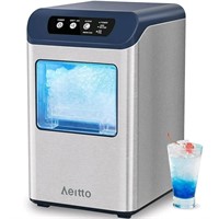Aeitto® Nugget Ice Maker, 55 lbs/Day, Rapid Ice Re
