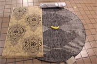 Woven Rugs & Rug Pad