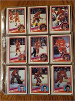 (9) 84-85 OPC Hockey Cards