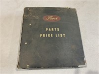 Ford Price List Folder 1976