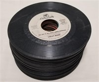 Approx (50) Vintage 45 RPM Records