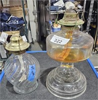 Two kerosene lanterns