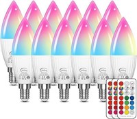 67$-SikSog E12 LED Bulb Color Changing Candelabra