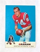 1969 Topps Football Art Graham Card #39
