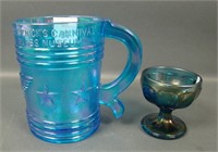 Two Imperial Glass Souvenir Items