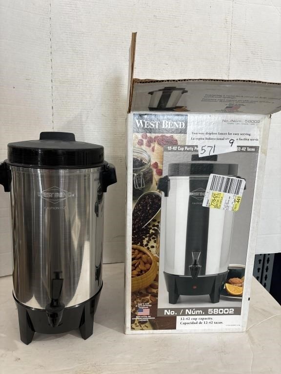 West Bend 12-42 Cup Coffee Dispenser