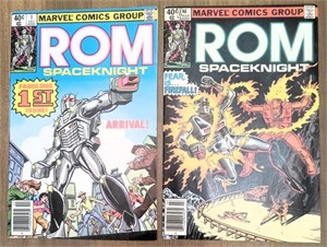 (2) 1979 Marvel: ROM #s 1 & 2