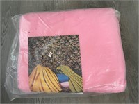 Vintage Pink Twin Full Size Blanket