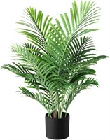 Fopamtri Fake Majesty Palm Plant 3ft in Pot