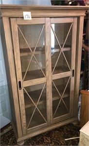 Storage Cabinet with Sliding Door-Upstairs