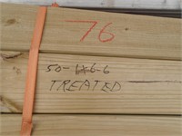 Lumber 50 -  1X6X6  Treated