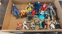 Mix lot of action figures Star Wars marvel power