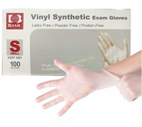 Vinyl $18 Retail Synthetic Exam Gloves Small