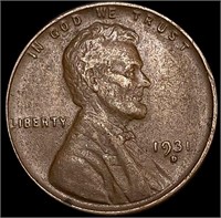 1931-D Wheat Cent CLOSELY UNCIRCULATED