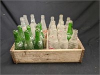 Vintage Pepsi Cola Wood Soda Pop Bottle Crate