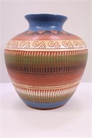 NATIVE AMERICAN CLAY POTTERY SIGNED G. BENALLY