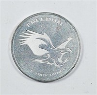 Freedom  1 troy ounce .999 silver round