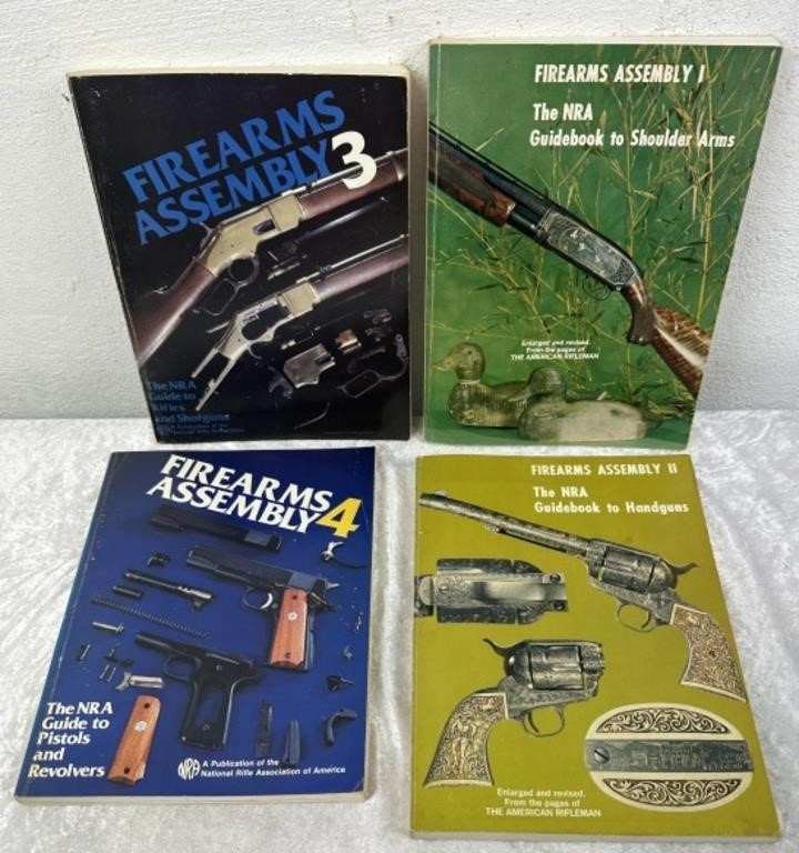 4 x Paperback Gun Books