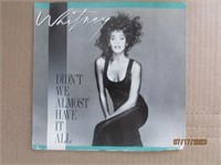 Record 7" Whitney Houston Didn't We Almost Have