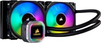 COSAIR HYDRO SERIES, H100I RGB PLATINUM, 240MM, 2