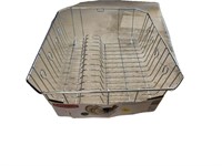 Antimicrobial Large Chrome Dish Drainer