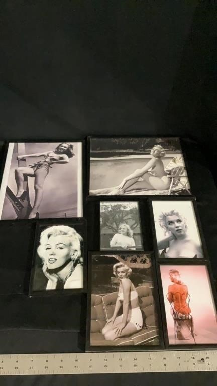 Marilyn Monroe framed photos