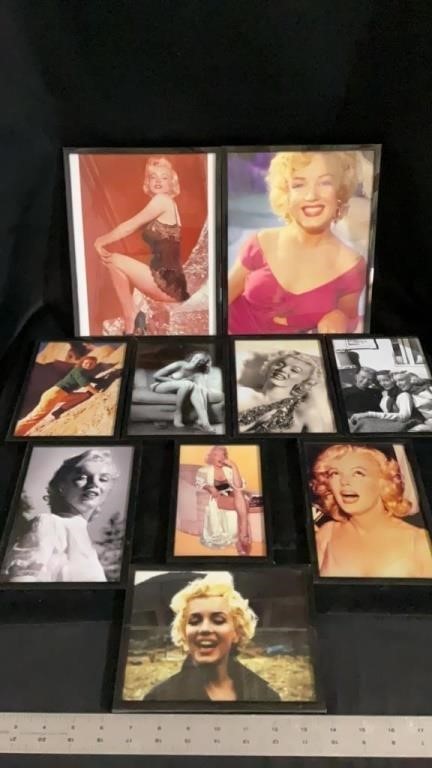 Marilyn Monroe framed photos