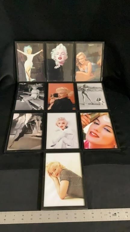 Marilyn Monroe framed photos