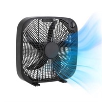 Amazon Basics 20-Inch Box Fan - 3 Speeds, 5 Blades