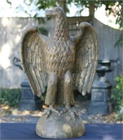 19th century carved eagle