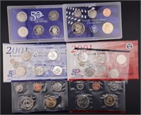 2001 US Proof & Mint Sets
