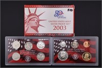 2003 US Silver Proof Set - #10 Coin Set