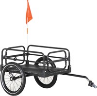 $114  Aosom Bike Cargo Trailer, 16' Wheels, 88 lbs