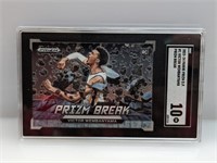 2023-24 Prizm DP Prizm Break Wembanyama RC SGC 10