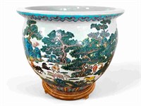 Chinese Ceramic Fishbowl