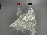 CANDLE HOLDERS & BOTTLES