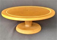 Wooden Cake Plate
