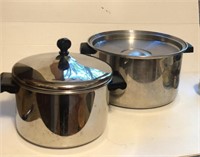 Farberware 4 Quart Lidded Stainless Steel Pot,