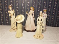Misc Lot of 5 Figurines