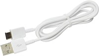 Samsung USB-C Cable (USB-C to USB-A)- White, Lapto