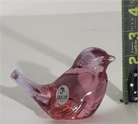 Fenton Glass Bird