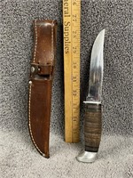 Vintage Case XX 365SAB Fixed Blade Knife & Sheath