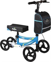 Blue Steerable Knee Scooter for Foot Injuries