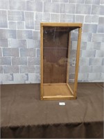Display/shadow box. Wood and flex