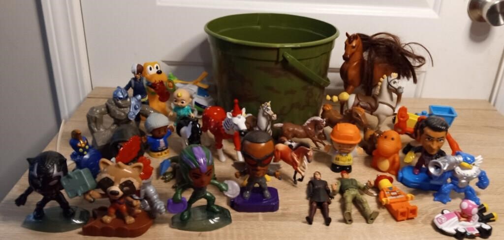Bucket Of Assorted Toys
