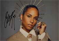 Autograph COA Alicia Keys Photo